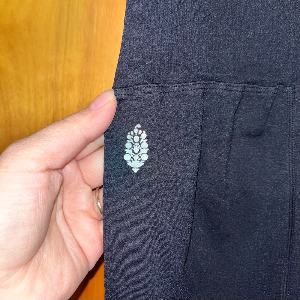 FP Movement Good Karma High Neck Onesie in Black NWOT - Picture 7 of 9